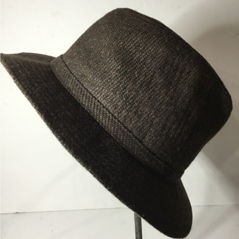 Totes Men’s Brown Wool Blend Hat Size M - Picture 2 of 6